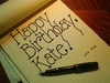 Happy Birthday Kate (2005)